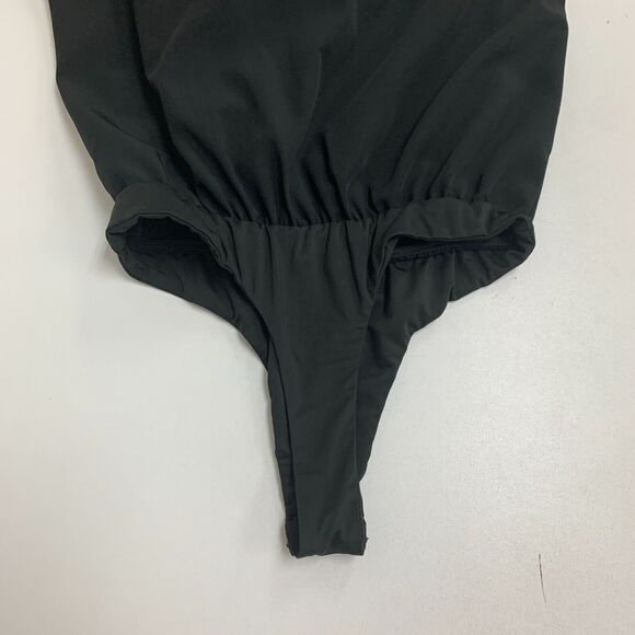 Astr The Label Bodysuit Womens XS Extra Small Keyhole Back Cowl Neck Stretch - Picture 11 of 13